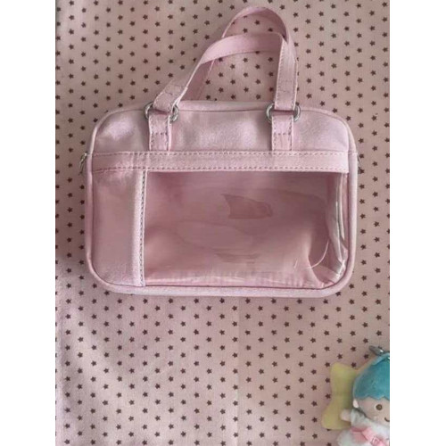 WHL原創自製mini尼龍防水小食手賬量兩用單肩斜背手提小方形痛包