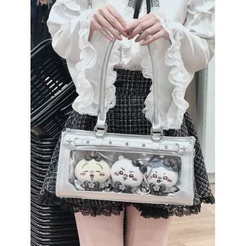 AORDA小食量製服痛包斜背miu系痛單肩外出日常通勤吧唧包追星娃包