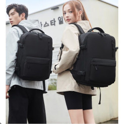 新款雙肩包大容量旅行雙肩包男女輕便出差可攜式包電腦包防水包