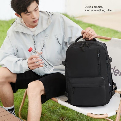 新款雙肩包大容量旅行雙肩包男女輕便出差可攜式包電腦包防水包