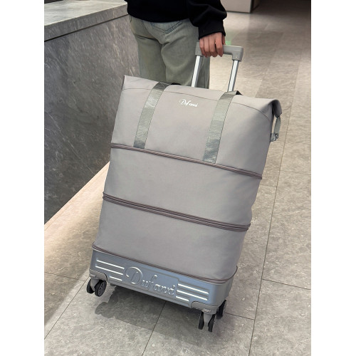 萬向輪背拉兩用旅行包帶拉桿新款行李袋收納包瑜珈待産出差手提包