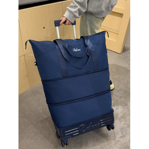 萬向輪背拉兩用旅行包帶拉桿新款行李袋收納包瑜珈待産出差手提包