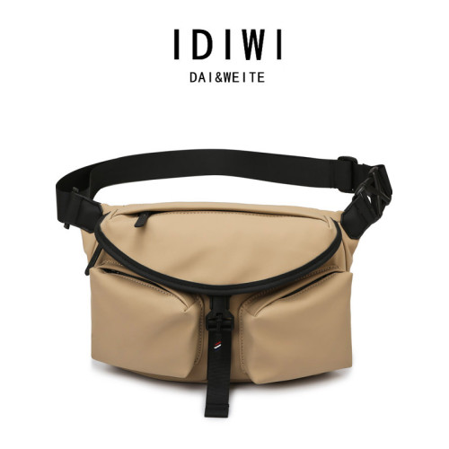 運動休閒百搭潮流單肩包戶外防水多功能時尚斜背簡約大容量騎行包