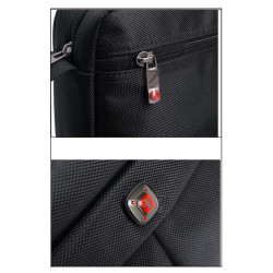 瑞士軍刀男士商務包防水牛津布休閒單肩包平板電腦斜後後背包旅遊後後背包