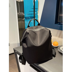 2025新款韓版百搭雙肩包簡約尼龍布後後背包書包帆布百搭時尚簡約