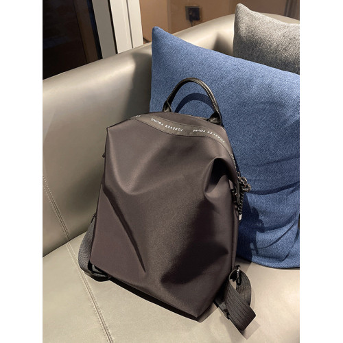 2025新款韓版百搭雙肩包簡約尼龍布後後背包書包帆布百搭時尚簡約