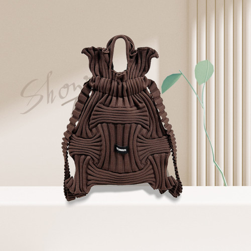 爆款網紅同款雙肩包小衆設計休閒針織手提包時尚百搭包包時尚休閒 爆款網紅同款雙肩包小衆設計休閒針織手提包時尚百搭包包時尚休閒