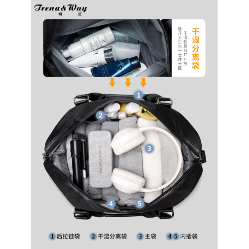 潮道出差旅行包男手提大容量防潑水旅遊健身包女單肩斜背行李包袋 潮道出差旅行包男手提大容量防潑水旅遊健身包女單肩斜背行李包袋