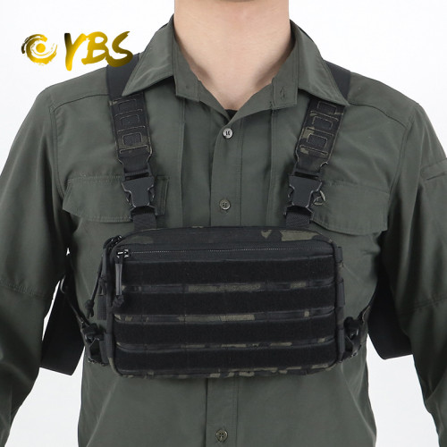 山人基胸掛包 戰術前胸包 偵查包可攜式戰術胸包背心 Molle附件包 山人基胸掛包 戰術前胸包 偵查包可攜式戰術胸包背心 Molle附件包