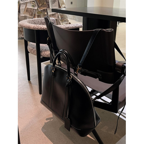 軟皮通勤雙肩貝殼包2026新款肩斜手提包復古中性書包多用旅行後後背包