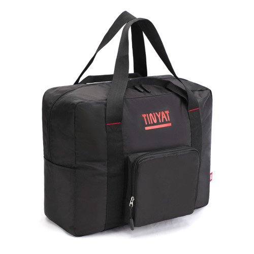 TINYAT旅行包女大容量短途可折曡收納袋行李袋附加男款手提行李包