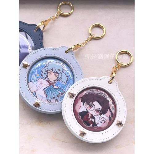 鏈條款吧唧保護套掛件58/65/75穀子展示外出包圓形徽章收納包 鏈條款吧唧保護套掛件58/65/75穀子展示外出包圓形徽章收納包