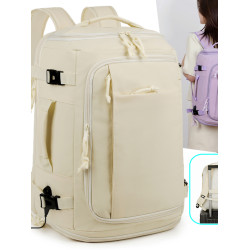 新款旅行雙肩後後背包男女短途旅遊包大容量學生電腦包書包出差行李包