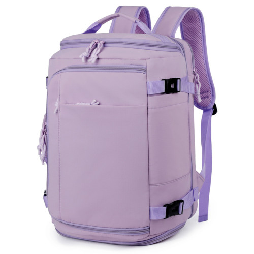 新款旅行雙肩後後背包男女短途旅遊包大容量學生電腦包書包出差行李包