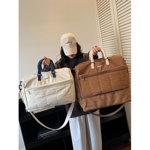 慵懶風輕便旅行大包乾濕分離健身待産包出門套拉桿包可擴容行李包 慵懶風輕便旅行大包乾濕分離健身待産包出門套拉桿包可擴容行李包