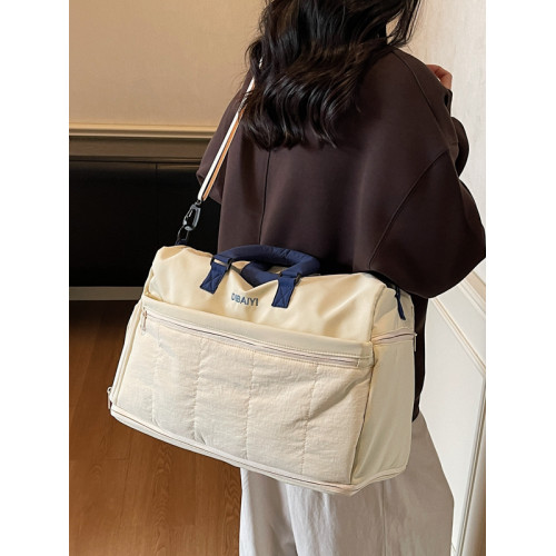 慵懶風輕便旅行大包乾濕分離健身待産包出門套拉桿包可擴容行李包 慵懶風輕便旅行大包乾濕分離健身待産包出門套拉桿包可擴容行李包