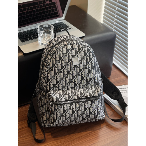 氣質通勤風雙肩包大容量字母印花後後背包2025新款高顔值時尚百搭書包