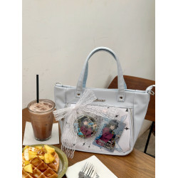 斯莫爾原創設計2026春夏新款穀子痛包簡約多巴胺大容量單肩斜後後背包