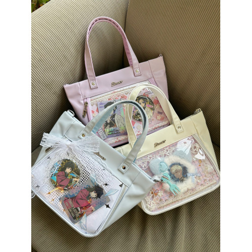 斯莫爾原創設計2026春夏新款穀子痛包簡約多巴胺大容量單肩斜後後背包