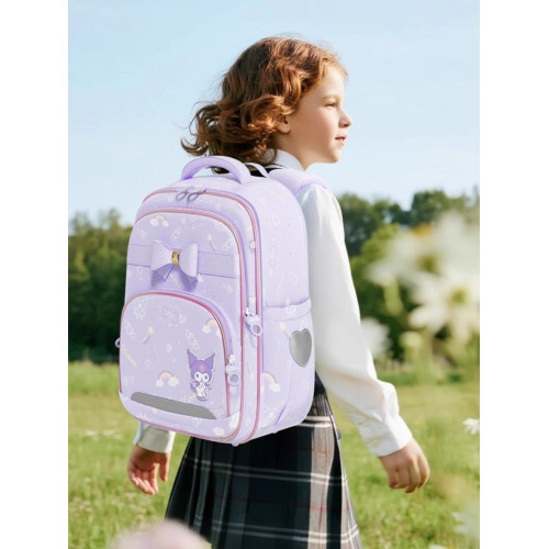 庫洛米書包女生小學生一二三到四六年級減負女孩兒童後後背包2025新款