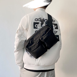 革新出品FORCE 2WAY WAIST BAG軍事風山系腰包胸包通勤尼龍斜後後背包