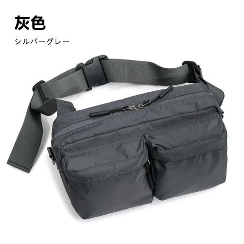 革新出品FORCE 2WAY WAIST BAG軍事風山系腰包胸包通勤尼龍斜後後背包