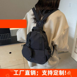 兩用雙肩包胸包女大容量2026新款休閒斜後後背包書包時尚輕便旅遊後後背包