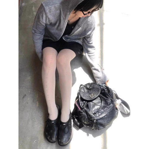 韓國小衆ason雙肩包小衆設計黑色菱格字母時尚街頭機車大容量後後背包