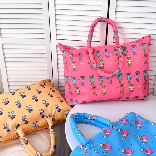 兒童大容量被褥包幼兒園被子包衣服收納袋外出旅行手提包待産包 兒童大容量被褥包幼兒園被子包衣服收納袋外出旅行手提包待産包