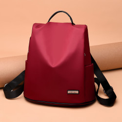 牛津布雙肩包女2026新款潮韓版時尚百搭書包旅行帆布小後後背包女包包