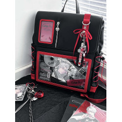 香蕉家原創設計晴空奶蓋日常痛包大食量雙痛窗雙肩包可紥可痛雙肩