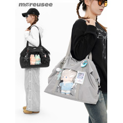 木與石外出20cm娃包小食量日常款痛包大容量通勤托特包追星斜後後背包