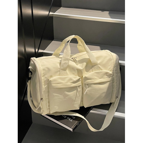 大容量可折曡旅行包運動包健身包輕便短途行李包出差附加包收納袋