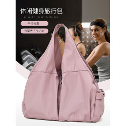牛津布大容量單肩包乾濕分離旅遊泳運動健身包旅行包瑜珈包女包包