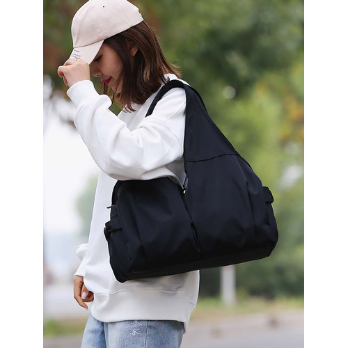 牛津布大容量單肩包乾濕分離旅遊泳運動健身包旅行包瑜珈包女包包