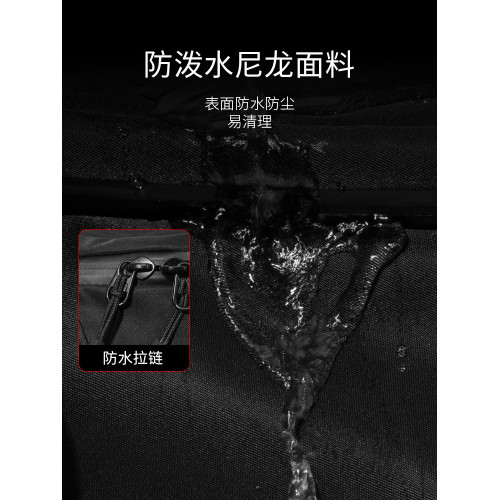 youmian男士斜後後背包單肩包休閒黑色挎包日系運動簡約男生潮流胸包