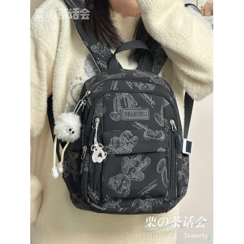 日系ins風休閒小後後背包輕便百搭書包 高中初中生大學生雙肩包女小 日系ins風休閒小後後背包輕便百搭書包 高中初中生大學生雙肩包女小