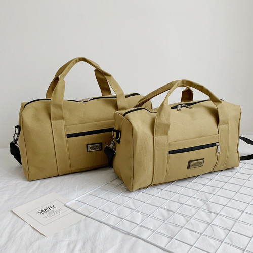 大容量帆布旅行包大號手提行李袋男出差旅遊包戶外單肩行李包健身