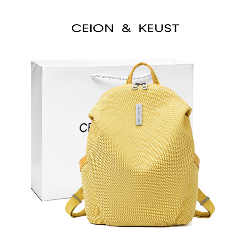 法國CEION & KEUST 簡約雙肩包休閒通勤戶外大容量防水學生後後背包潮