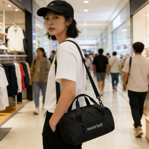 春夏季輕便百搭休閒尼龍布手拎包包女2026新款運動單肩斜背旅行包
