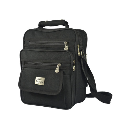 工具包竪款手提包文件公文包休閒耐磨斜後後背包男防水帆布單肩包