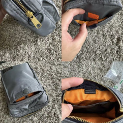 日本吉田PORTERbag同款竪款手機包尼龍單肩小包休閒運動青年男女