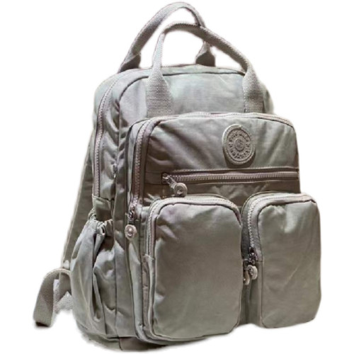 博蔔日本女休閒雙肩包輕便尼龍多口袋防水旅遊小後後背包放14寸電腦包