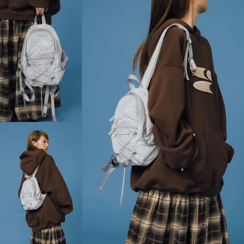 CryingCenter 蕾絲金屬蝴蝶結野餐包雙肩包 哭喊中心 CryingCenter 蕾絲金屬蝴蝶結野餐包雙肩包 哭喊中心