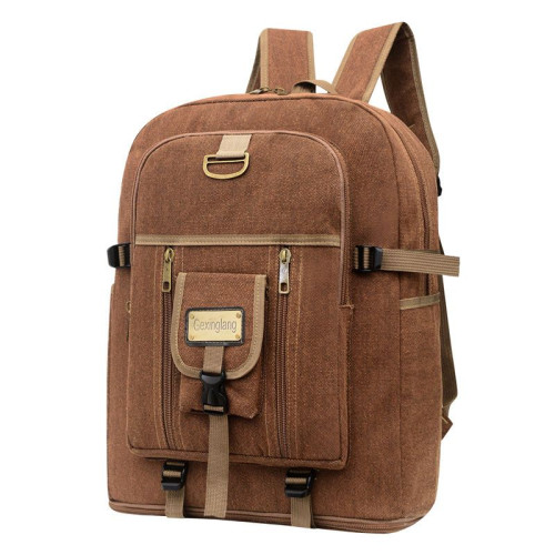 新款100L加高超大容量雙肩包加厚帆布打工行李包男女戶外旅行後後背包