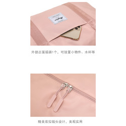 旅行包女大容量手提輕便防水行李袋短途外出旅遊登機待産包收納袋