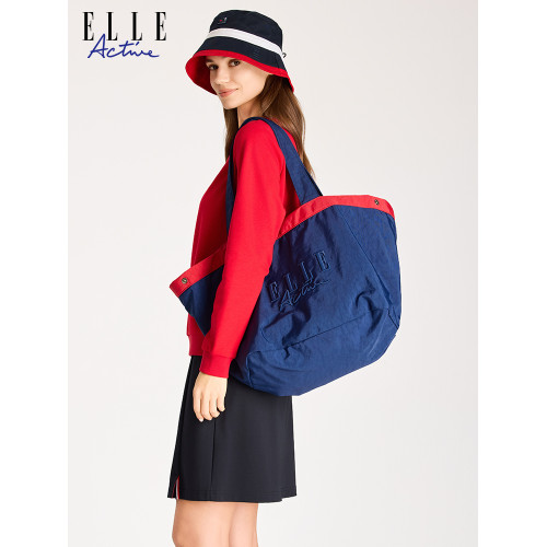 ELLE Active時尚輕便托特包大容量單肩包戶外運動旅行休閒女包