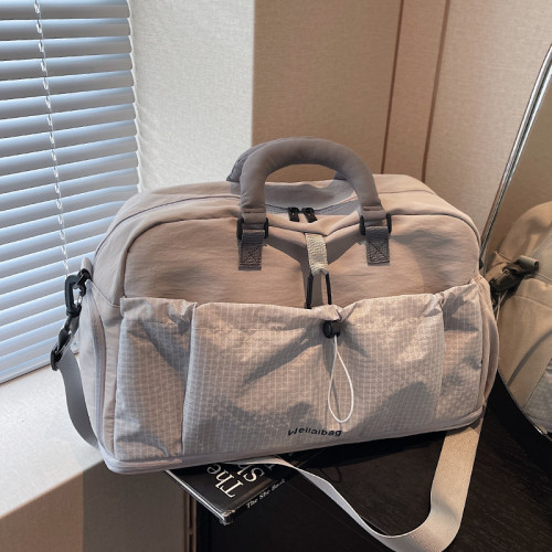 大容量短途出差手提旅行包女輕便時尚待産收納行李包男運動健身包