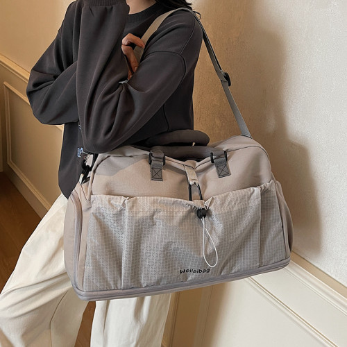 大容量短途出差手提旅行包女輕便時尚待産收納行李包男運動健身包