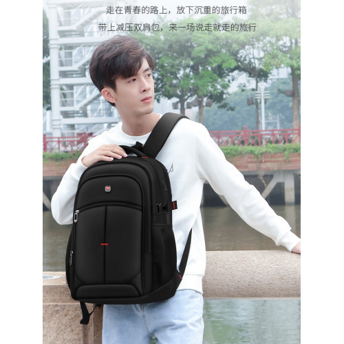 剪標庫存帆布男後後背包特價清倉休閒雙肩包旅行包潮